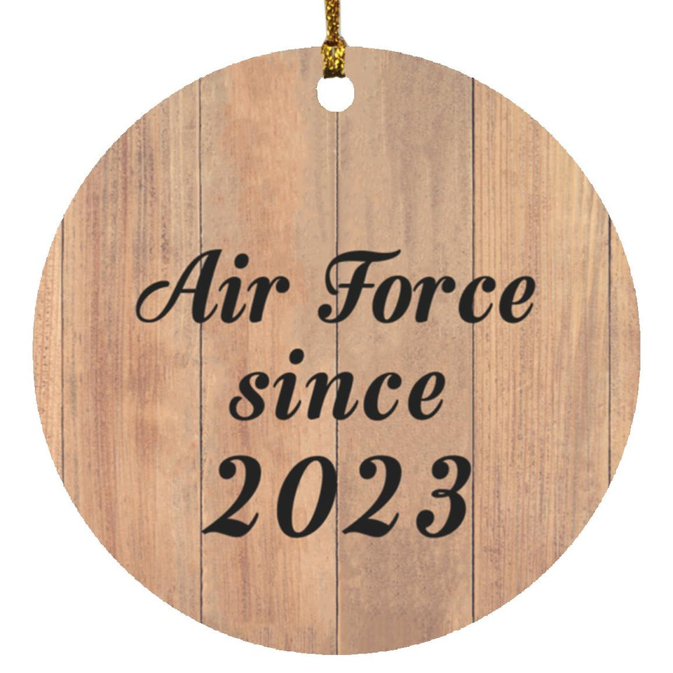 Air Force Since 2023 - Circle Ornament C