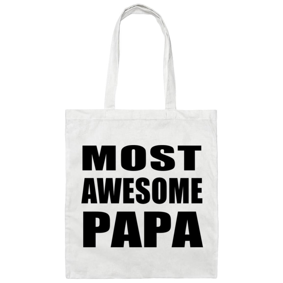 Most Awesome Papa - Tote Bag White