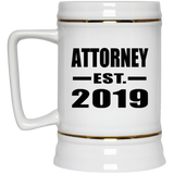 Attorney Established EST. 2019 - Beer Stein