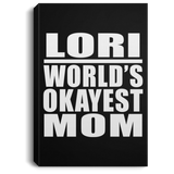 Lori World's Okayest Mom - Canvas Portrait