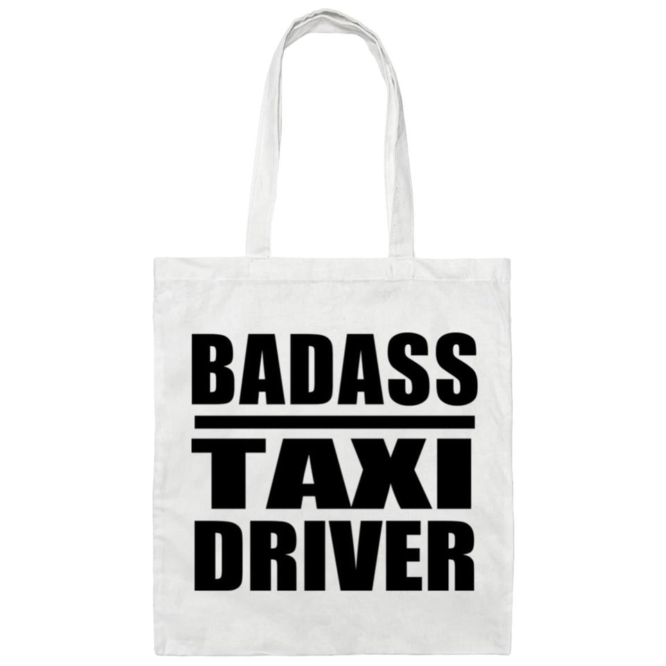 Badass Taxi Driver - Tote Bag White