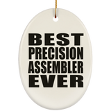 Best Precision Assembler Ever - Oval Ornament