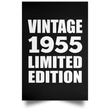69th Birthday Vintage 1955 Limited Edition - Poster Portrait