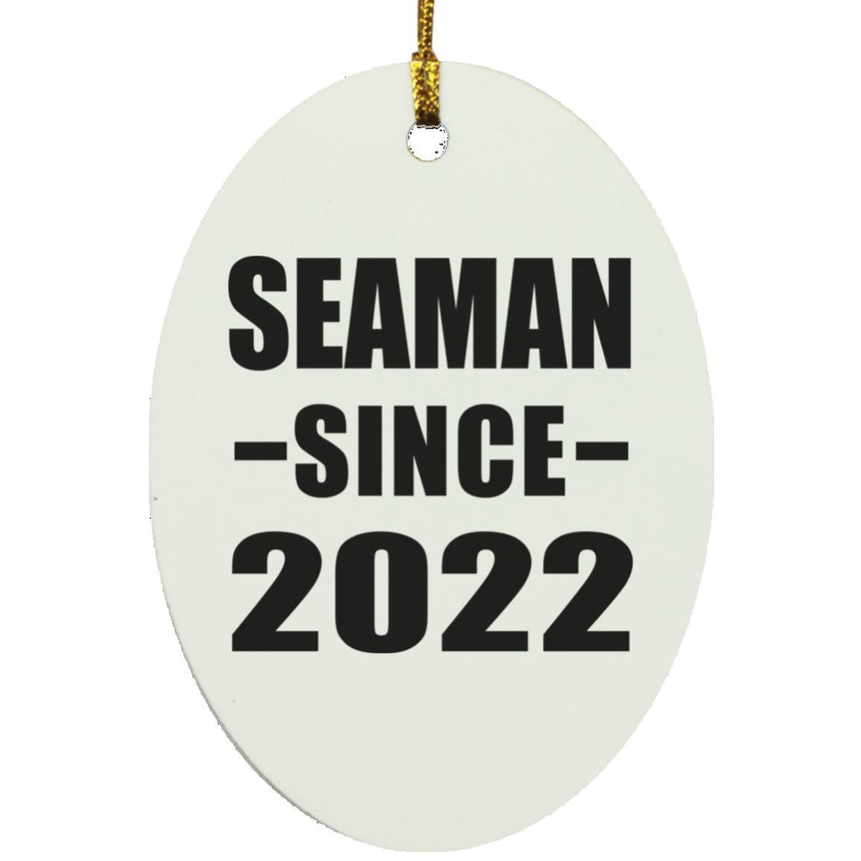 Seaman Since 2022 - Oval Ornament