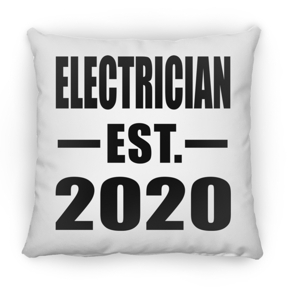 Electrician Established EST. 2020 - Throw Pillow