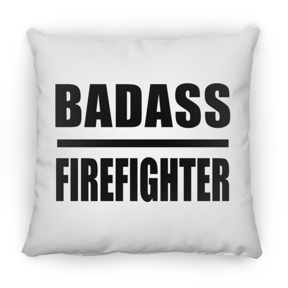 Badass Firefighter - Throw Pillow