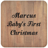 Marcus Baby's First Christmas - Drink Coaster C