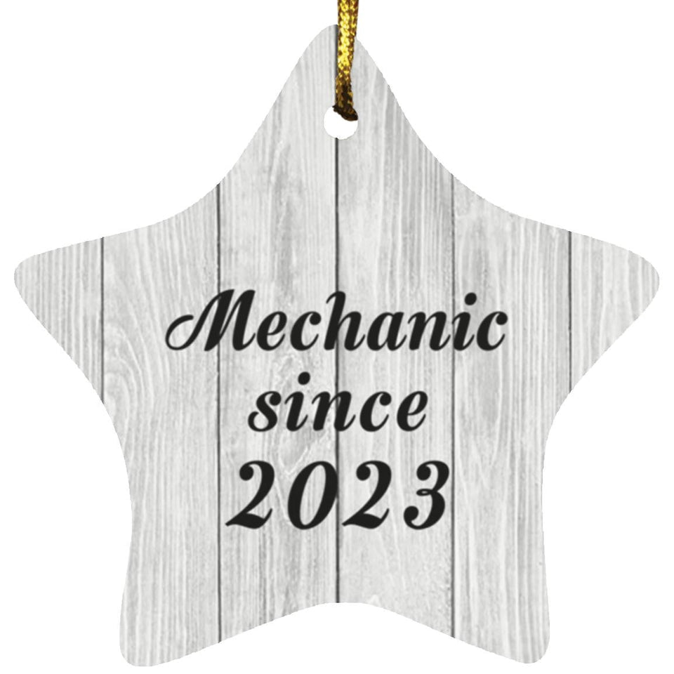 Mechanic Since 2023 - Star Ornament F