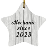 Mechanic Since 2023 - Star Ornament F