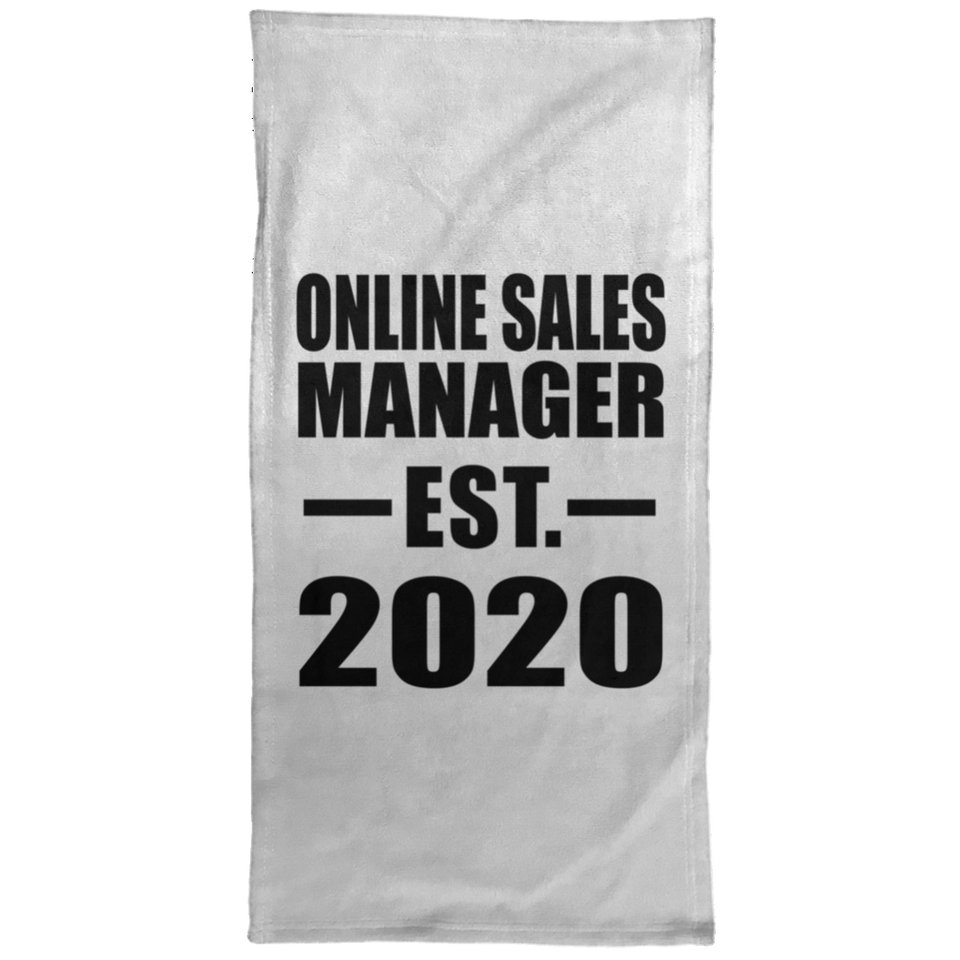Online Sales Manager Established EST. 2020 - Hand Towel