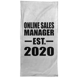Online Sales Manager Established EST. 2020 - Hand Towel