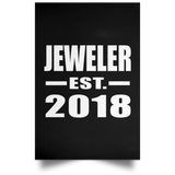 Jeweler Established EST. 2018 - Poster Portrait