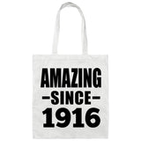 108th Birthday Amazing Since 1916 - Tote Bag White