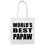 World's Best Papaw - Tote Bag White