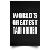 World's Greatest Taxi Driver - Poster Portrait
