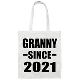 Granny Since 2021 - Tote Bag White