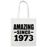 51st Birthday Amazing Since 1973 - Tote Bag White