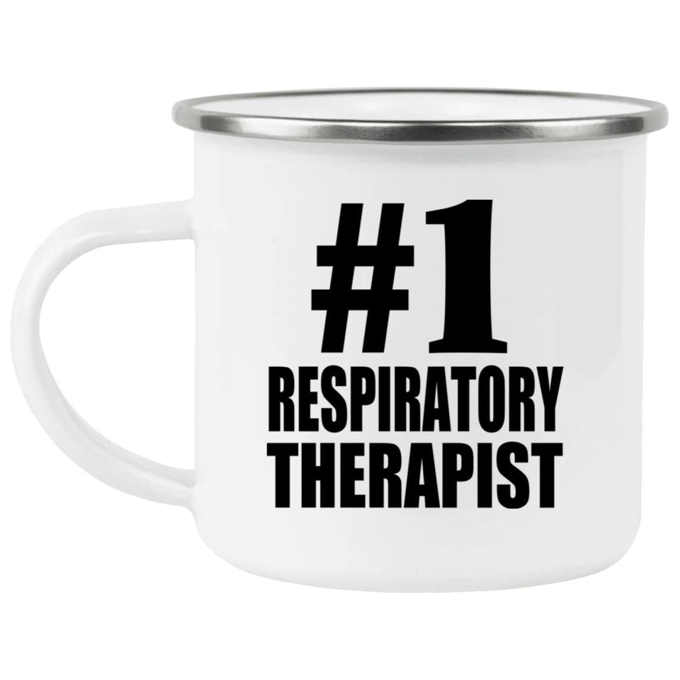 Number One #1 Respiratory Therapist - 12oz Camping Mug