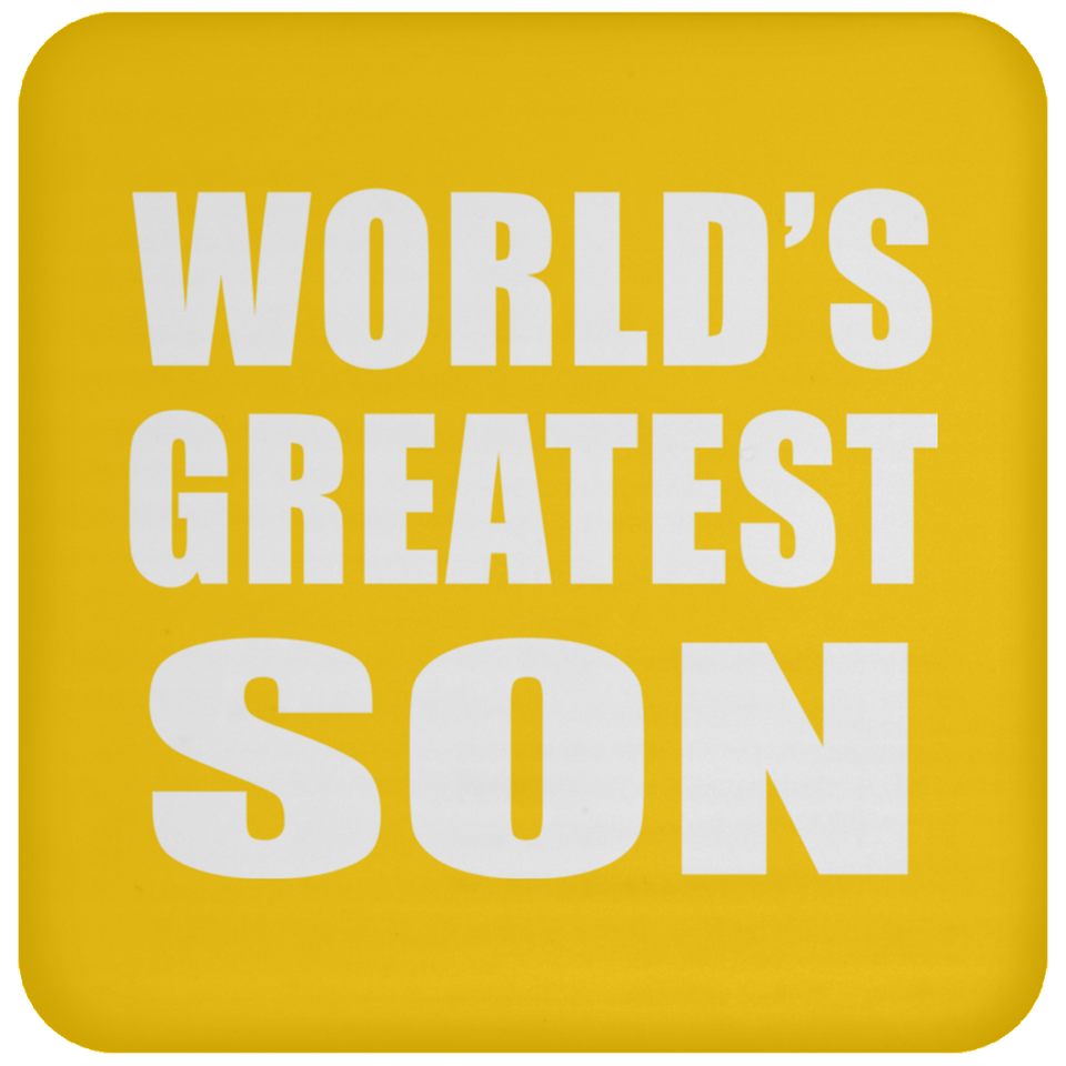 World's Greatest Son - Drink Coaster