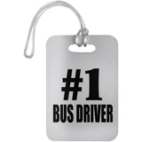 Number One #1 Bus Driver - Luggage Bag Tag