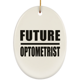 Future Optometrist - Oval Ornament