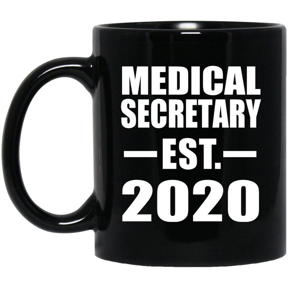 Medical Secretary Established EST. 2020 - 11oz Coffee Mug