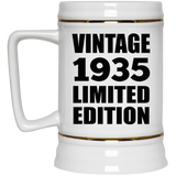 89th Birthday Vintage 1935 Limited Edition - Beer Stein
