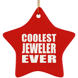 Coolest Jeweler Ever - Star Ornament