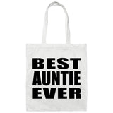 Best Auntie Ever - Tote Bag White