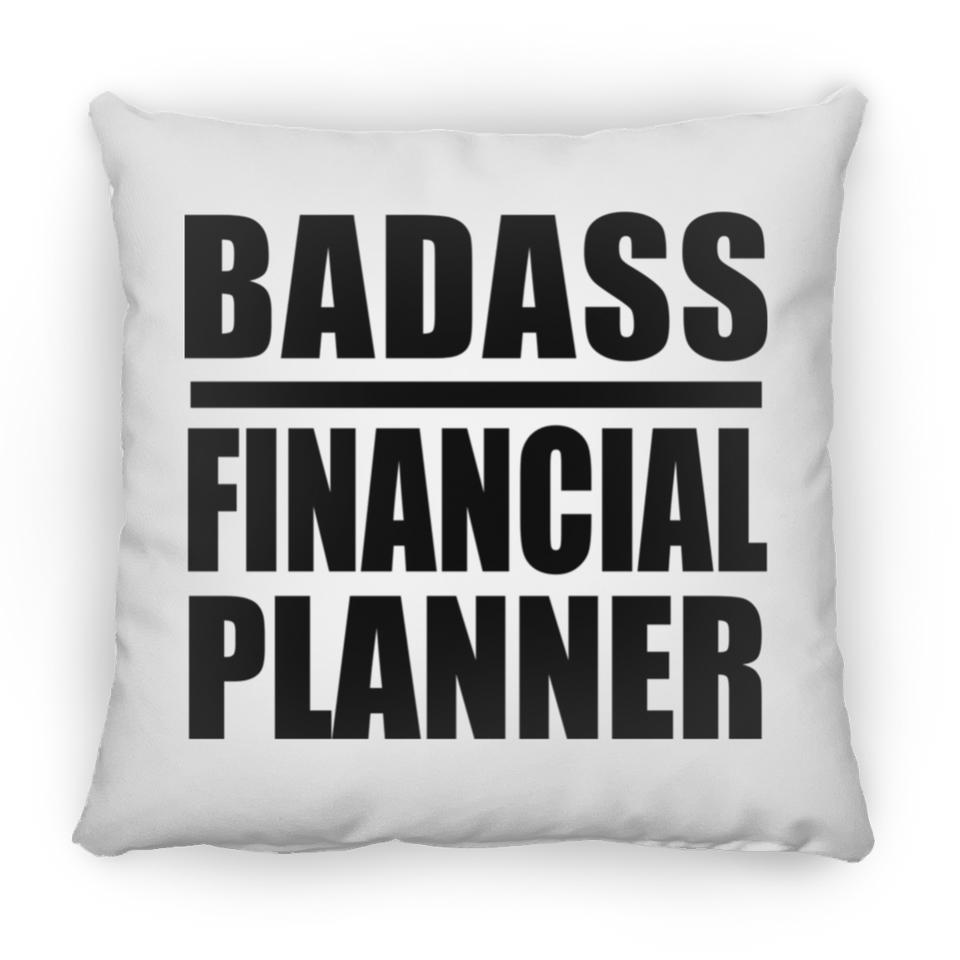 Badass Financial Planner - Throw Pillow