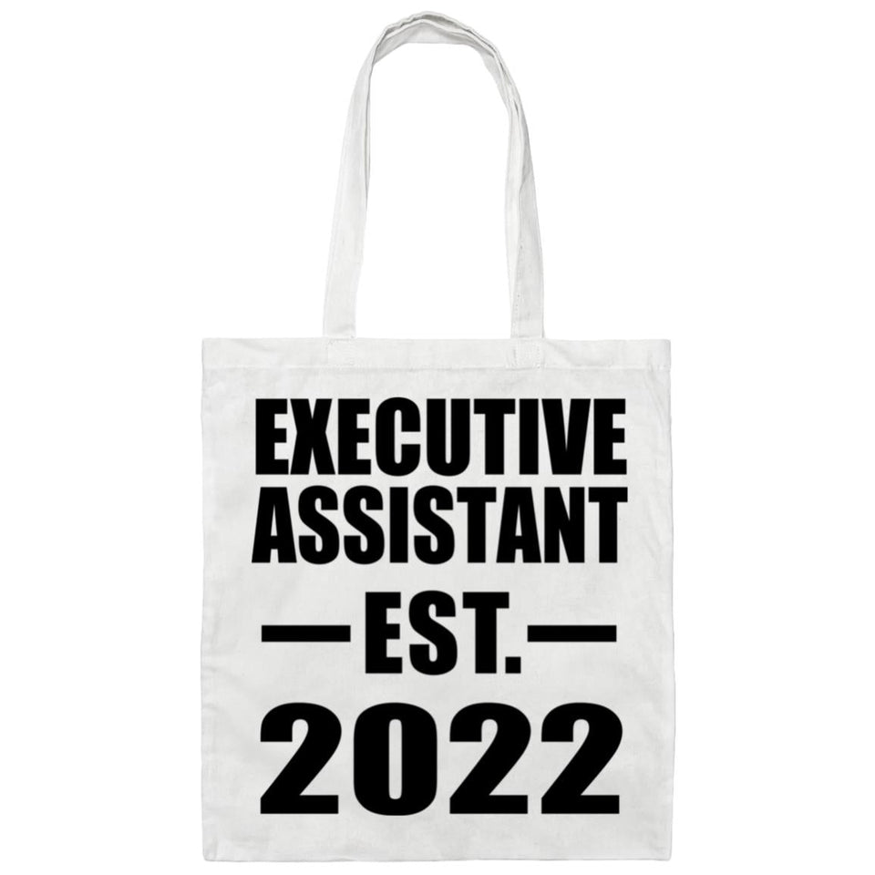 Executive Assistant Established EST. 2022 - Tote Bag White