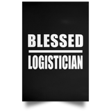 Blessed Logistician - Poster Portrait