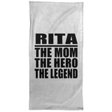Rita The Mom The Hero The Legend - Hand Towel
