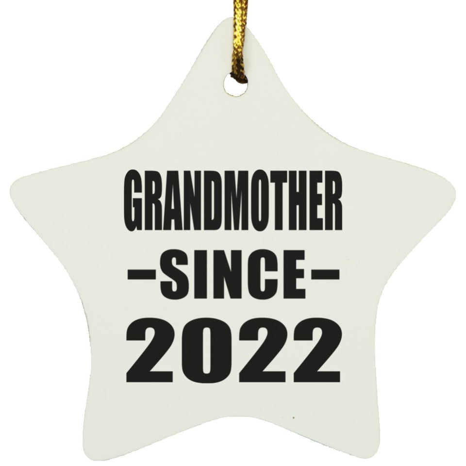 Grandmother Since 2022 - Star Ornament