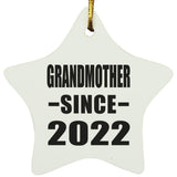 Grandmother Since 2022 - Star Ornament