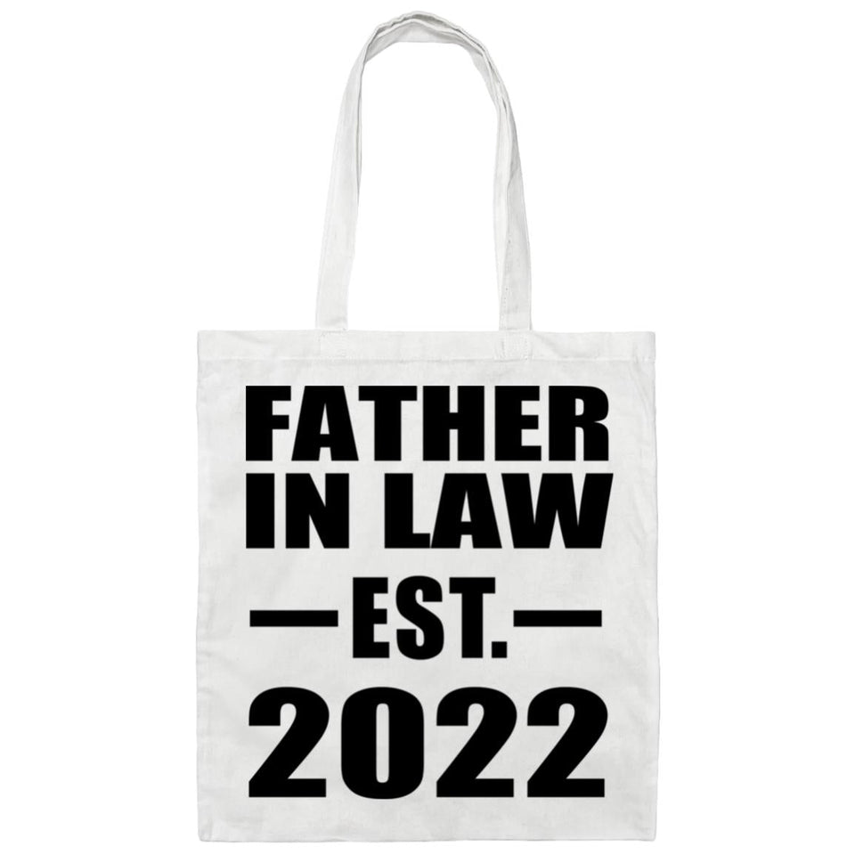 Father In Law Established EST. 2022 - Tote Bag White