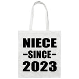 Niece Since 2023 - Tote Bag White