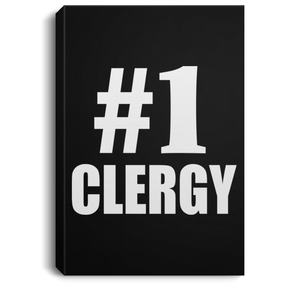 Number One #1 Clergy - Canvas Portrait