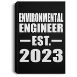 Environmental Engineer Established EST. 2023 - Canvas Portrait