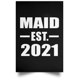 Maid Established EST. 2021 - Poster Portrait