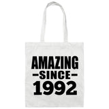 32nd Birthday Amazing Since 1992 - Tote Bag White
