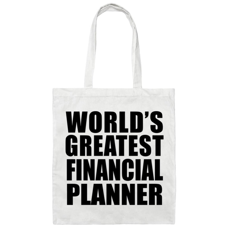 World's Greatest Financial Planner - Tote Bag White