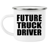Future Truck Driver - 12oz Camping Mug