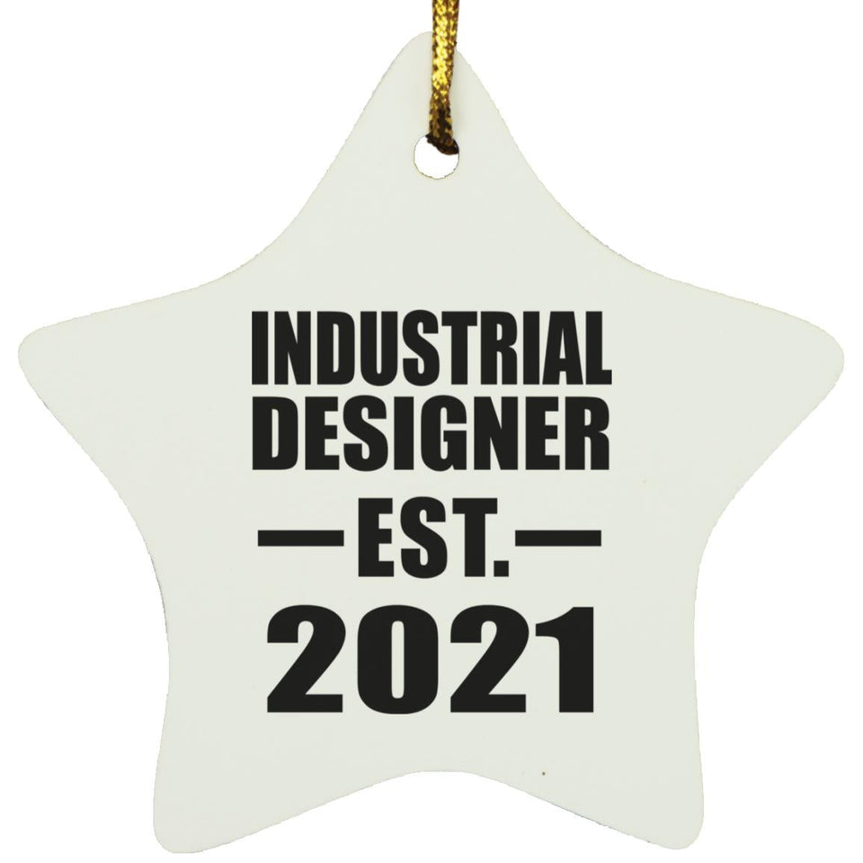 Industrial Designer Established EST. 2021 - Star Ornament