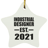 Industrial Designer Established EST. 2021 - Star Ornament