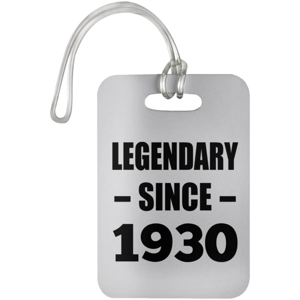 94th Birthday Legendary Since 1930 - Luggage Bag Tag