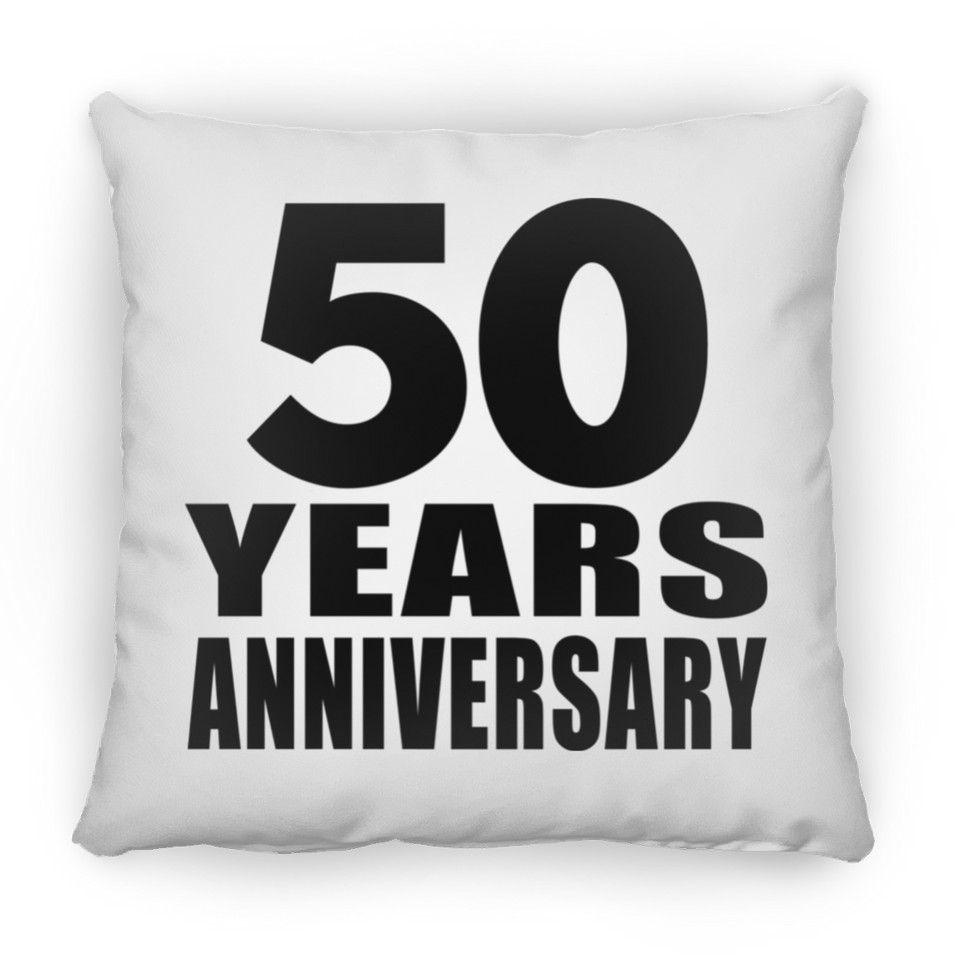 50th Anniversary 50 Years - Throw Pillow