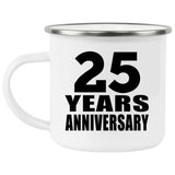 25th Anniversary 25 Years - 12oz Camping Mug
