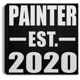 Painter Established EST. 2020 - Canvas Square