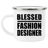 Blessed Fashion Designer - 12oz Camping Mug
